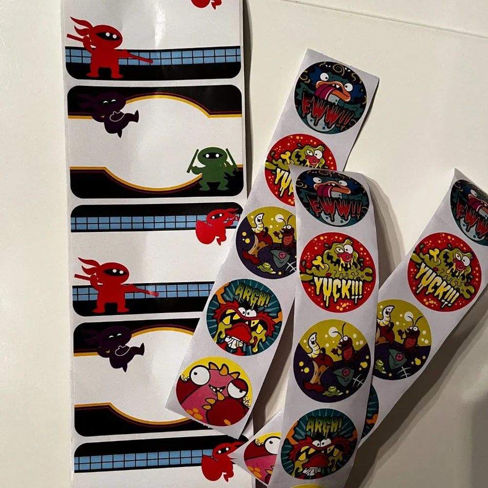 Stickers!  (Ninjas and Gross!)‎ (new)